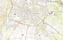 USGS Quad, Leesburg (1994)